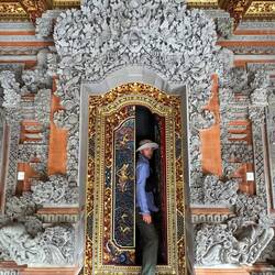 Most ornate bedroom door we have ever had!