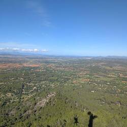 Blick Richtung Norden (Alcudia) der Insel