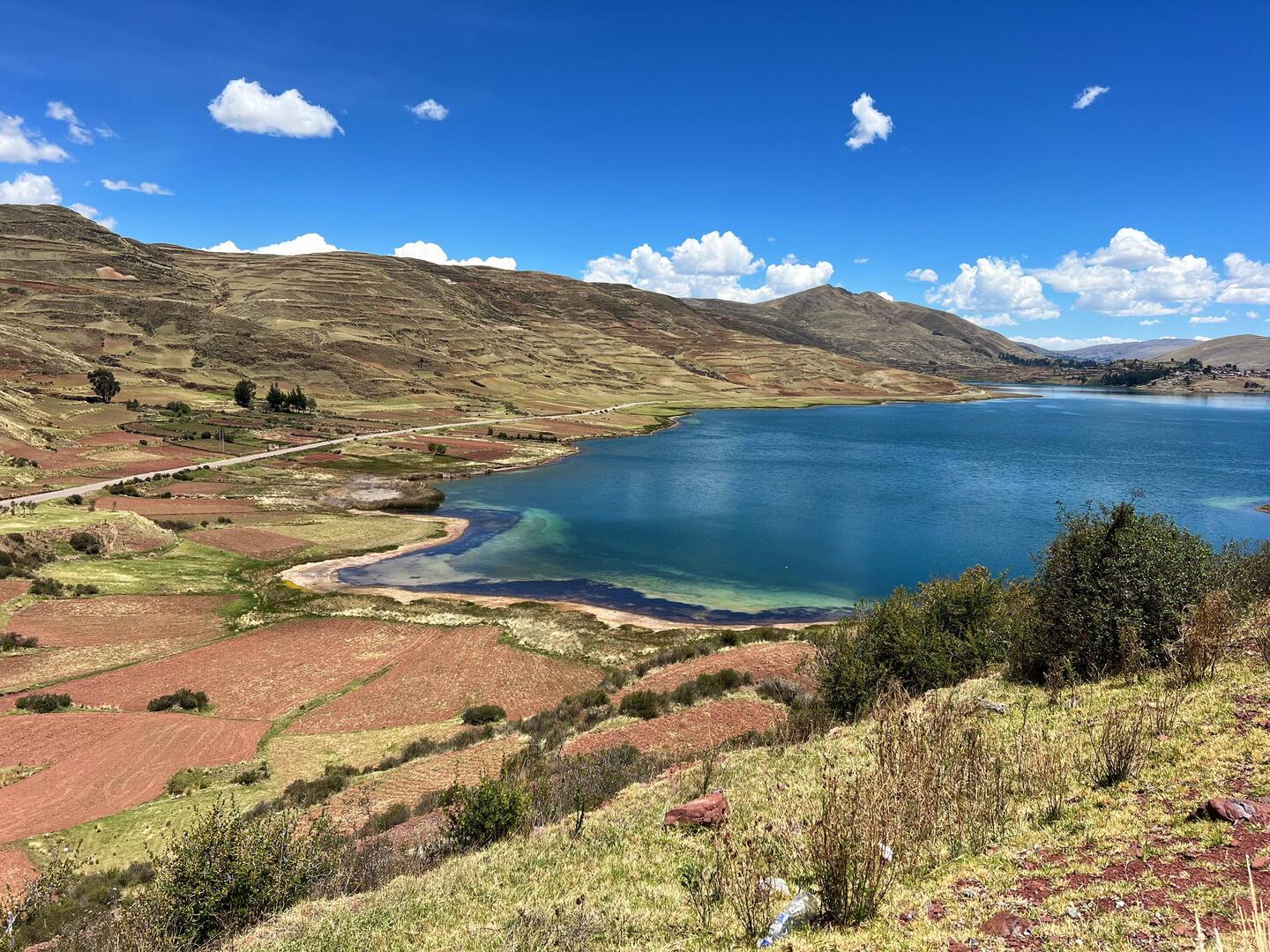 Back in the lakes at 3700m (Laguna Asnacocha)