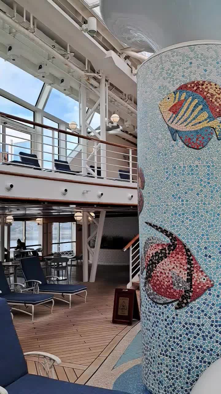 The indoor pool area. Designed to let you swim (& drink) like a fish.