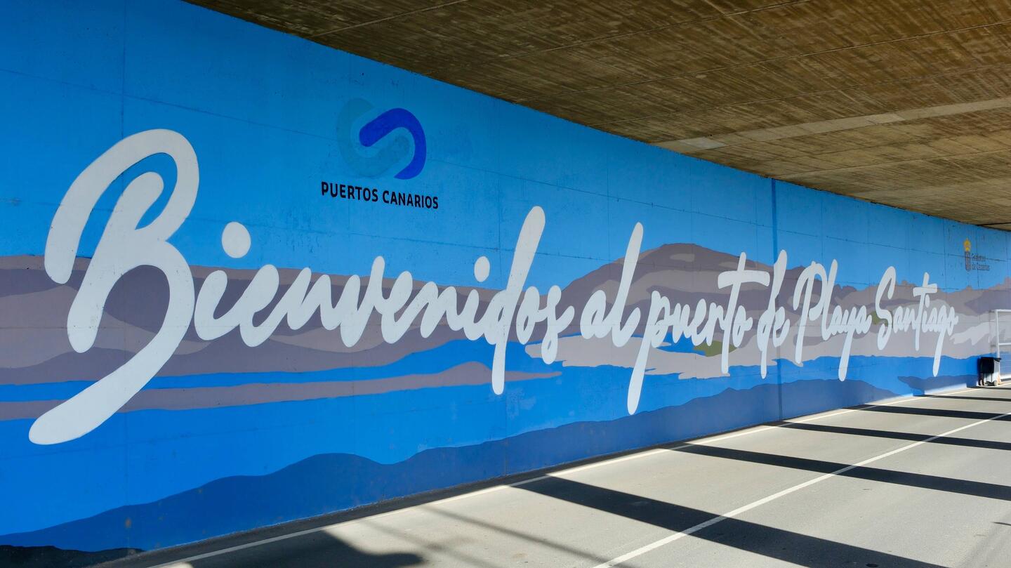 Im Puerto de Playa Santiago ging es los