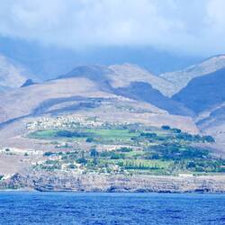 Hier unser Örtchen. Das Grüne ist der Golfplatz, darüber unser Stadtviertel