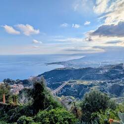 Aussicht in Richtung Naxos u. Küste