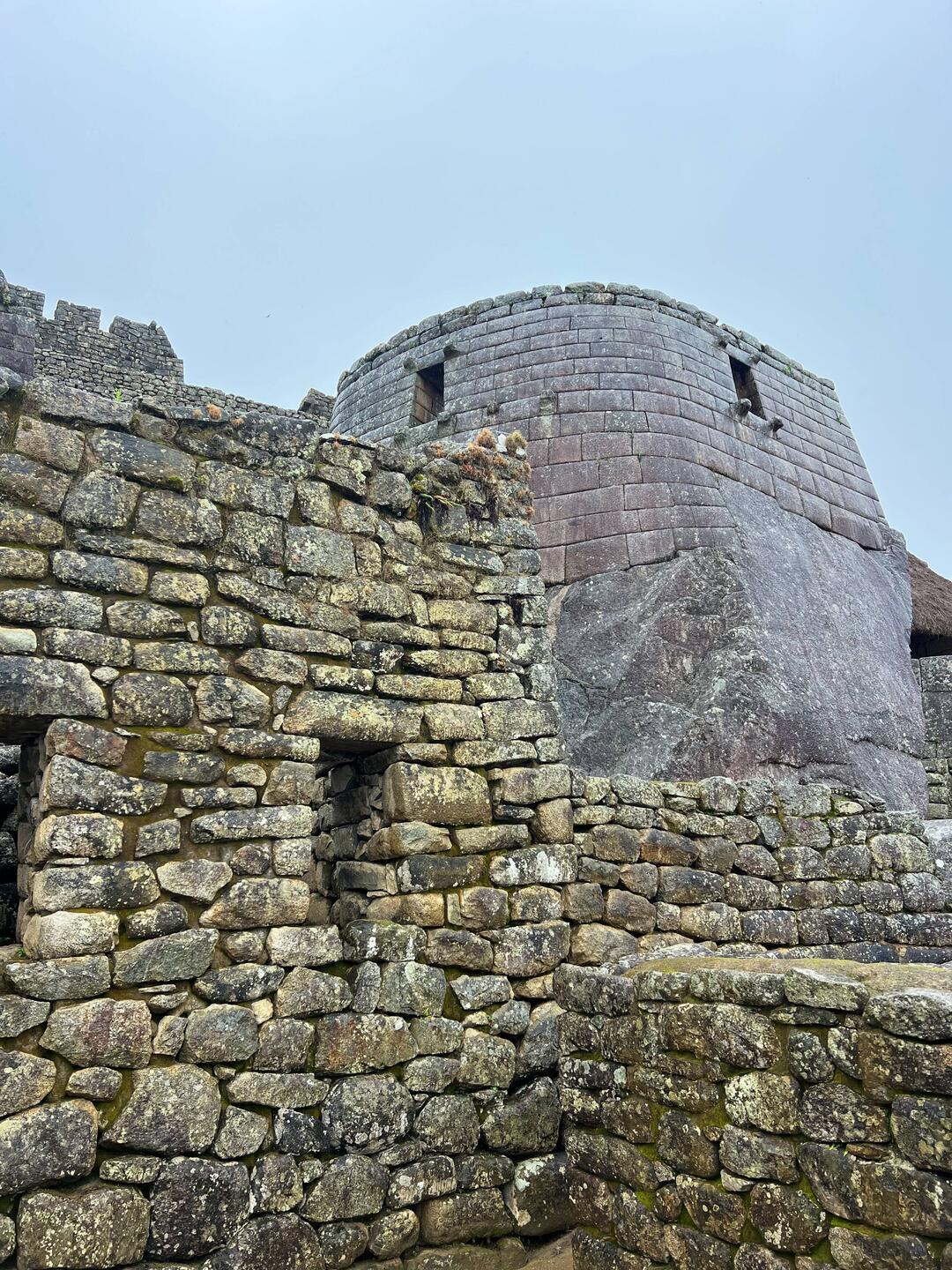 Temple of the sun with windows oriented to the two soltices