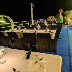 Rooftop BBQ for dinner!