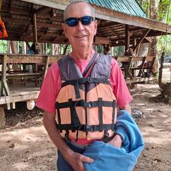 David ready for the off