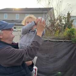 Grandpa INSISTED we record this activity!