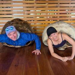 We managed to get out ok