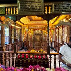 Buddhas tooth in there ... all secured.