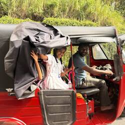 Look who came to say goodbye! Off Road Master and his family!