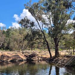 Mit schönen Badestellen