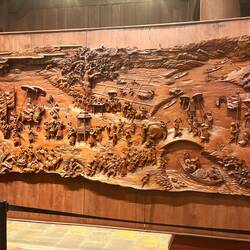 Incredible wooden panel