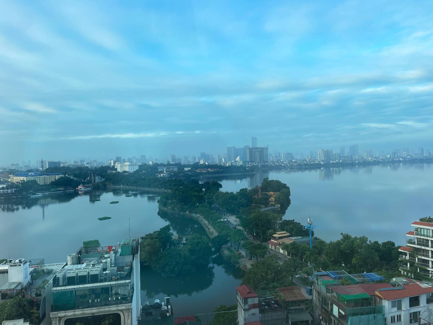 Finally a bit of blue