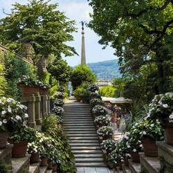 Gardens at Isola Bella, Stresa.