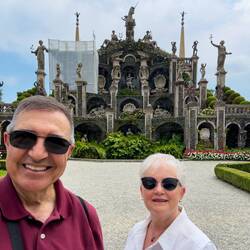Teatro Massimo ... 15 minutes later and hardly anyone else around — Isola Bella, Stresa.
