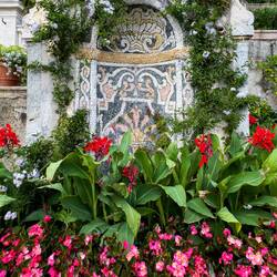 Gardens at Isola Bella, Stresa.