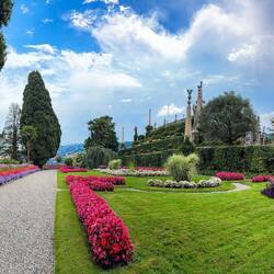 Parterre of Azaleas — Isola Bella, Stresa.
