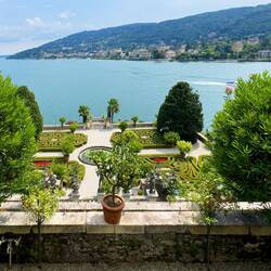 Garden of Love from the terrace — Isola Bella, Stresa.