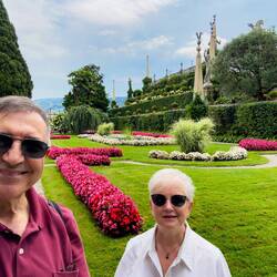 Parterre of Azaleas — Isola Bella, Stresa.