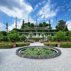 Designed in 1634, the Garden of Love retains its original Italian Garden layout — Isola Bella.