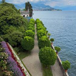 Gardens at Isola Bella, Stresa.