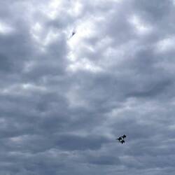 There's Angels on the starboard bow, starboard bow, starboard bow, Preston!