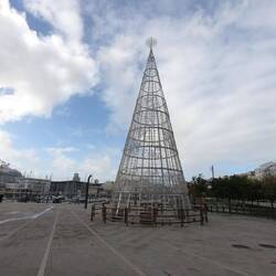 O' Tannenbaum. Hier sind die Weihnachtsvorbereitungen im vollen Gange.
