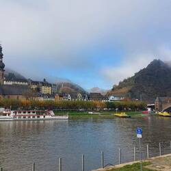 Cochem - da tågen begynder at lette