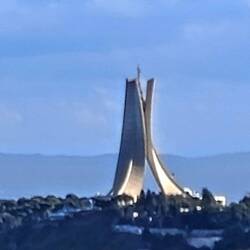 Distance view of the Martyrs' Memorial