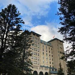 Das Ahornblatt flattert im Wind.