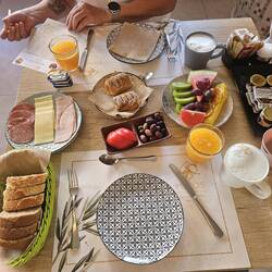 Frühstück im Hotel