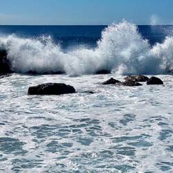 Was für eine Brandung