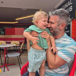 Energized Samsi nach seinem NM-Schlaferl