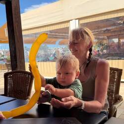 Luftballon-Figur, die Figur müssts euch vorstellen 😅