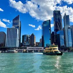 Terug in Circular Quay