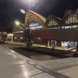 This was the only shot I managed to get a Faleolo Airport at Apia.