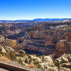 Da unten ist der Weg zum Lower Calf Creek