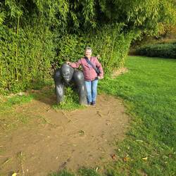 ...mit meinem Silberrücken...