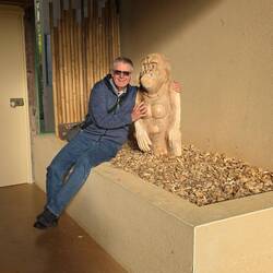 ...ich musste mich gerade mal abstützen...