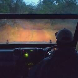 10 Full speed driving in thunderstorm