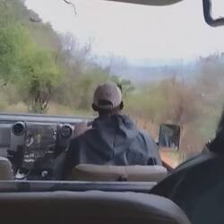 6 Steep down hill drive in wet Road