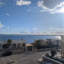 Blick Richtung Meer vom Apartment