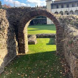 Blick auf das ehemals römische Amphitheater