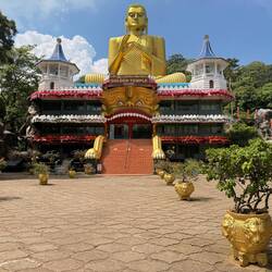 Tallest Buddha in the world (they say). 100 meters high.
