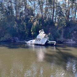 Yet another boater's misfortune...