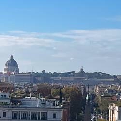 Bigger skyline from Gardens above People's Plaza