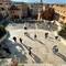 Looking down on the Spanish Steps. Anne perhaps visible on distant left.
