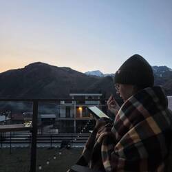 Perfect conditions for balcony reading