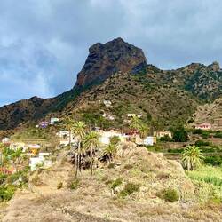 Roque Canó der Hausberg von Vallehermoso