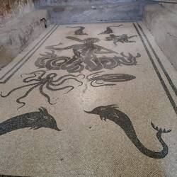 Le triton des thermes d'Herculanum